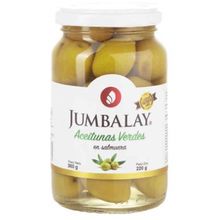 ACEITUNAS VERDES C/CAROZO JUMBALAY PREMIUM X360GR