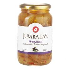 BERENJENAS CONDIMENTADAS JUMBALAY X360GR