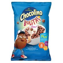CEREALES CHOCOLINO BOLITAS CEREAL C/CHIPS X200GR
