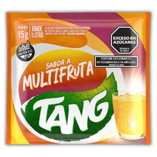 JUGO EN POLVO TANG MULTIFRUTA C/ENDULCOR X15GR