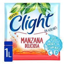 JUGO EN POLVO CLIGHT MANZANA C/END. X7GR