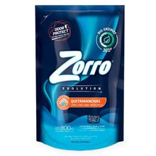 JABON LIQUIDO ZORRO EVOLUTION QUITAMANCHAS X800ML