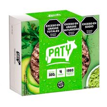 HAMBURGUESAS PATY LIGHT X4UX320GR