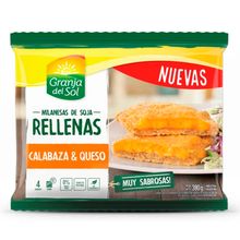 MILANESA SOJA GRANJA DEL SOL CALAB. Y QUESO X380GR