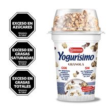 YOGUR YOGURISIMO C/GRANOLA X168GR