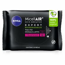 TOALLITAS DEMAQUILLANTES NIVEA MICELLAR X 20 UN