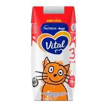 LECHE VITAL INFANTIL 3 BRICK 200 ML