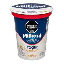 YOGUR MILKAUT CREMOSO VAIN. X190GR