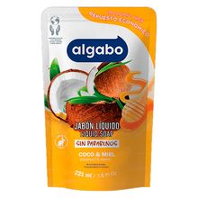 JABON LIQUIDO ALGABO COCO/MIEL X220ML DP