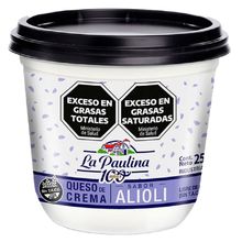 QUESO CREMA LA PAULINA ALIOLI X250GR