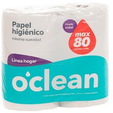 PAPEL HIGIENICO OCLEAN 4X80MTS