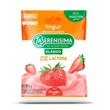 YOGUR LA SERENISIMA CLA. FRUTILLA X900ML 0%LACTOSA