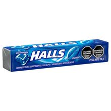 PASTILLAS HALLS MENTHOL X 28 GRS EXCESO