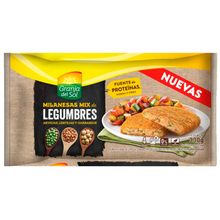 MILANESAS MIX DE LEGUMBRES +CROC. X330GR