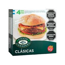 HAMBURGUESAS UNION GANADERA 4X83GR