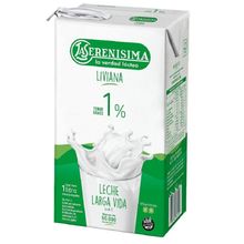 LECHE LA SERENISIMA 1% BRICK 1LT