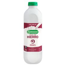 LECHE LA SERENISIMA CON HIERRO FE 1% PET X1LT