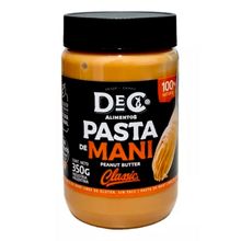 PASTA DE MANI X350GR DEC ALIMENTOS