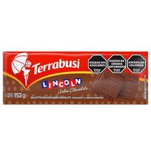 GALLETITAS LINCOLN X153GR CHOCOLATE