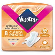 TOALLITAS NOSOTRAS CLAS.ESENCIAL X8UN