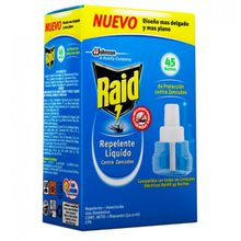 INSECTICIDA RAID 45 NOCHES DOB.AC.REP.X32.9ML
