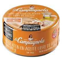 ATUN LA CAMPAGNOLA ACEITE S/GLUTEN X170 G