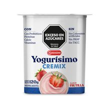 YOGUR YOGURISIMO CREMIX FRUTILLA X120G