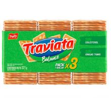 GALLETITAS TRAVIATA BALANCE PACK X3 X107GR