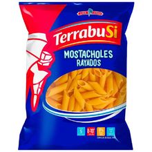 FIDEOS TERRABUSI MOSTACHOL RAYADO 100 AñOS X500GR