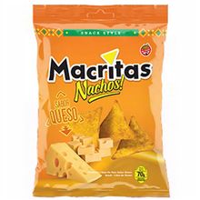 NACHOS MACRITAS QUESO CEREALKO X 90 GR