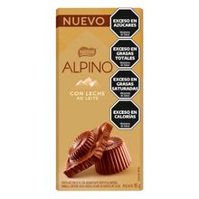 CHOCOLATE ALPINO NESTLE LECHE X 85 GRS