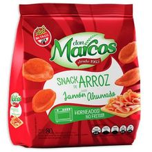 SNACK DE ARROZ JAMON AHUM.DON MARCOS X80GR