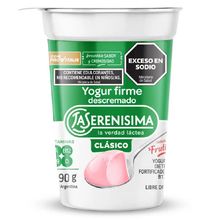 YOGUR LA SERENISIMA CLASICO FRUT X190GR DESC