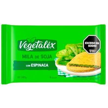 MILANESA DE SOJA VEGETALEX ESPINACA X340GR