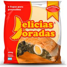 TAPA PASCUALINA DELICIAS DORADAS X400GR HOJALDRE