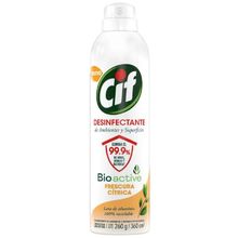 DESINFECTANTE CIF AEROSOL FRES. CITRICA X360ML