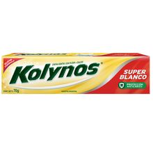 DENTIFRICO KOLYNOS SUPER BLANCOS C/CALCIO X70GR