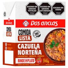 CAZUELA NORTEñA DOS ANCLAS COMIDA LISTA X 390GR