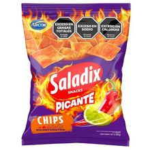 SALADIX SNACK CHIPS PICANTE X 60 GR