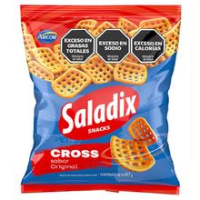 SALADIX SNACK CROSS ORIGINAL X 67 GR