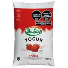 YOGUR MANFREY SACHET FRUTILLA X900ML