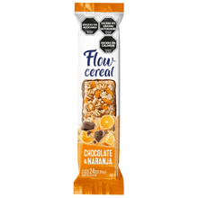 BARRA CEREAL FLOW CHOCOLATE/NARANJA X 24GR