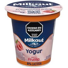 YOGUR MILKAUT FRUTILLA 0% LACTOSA X120GR