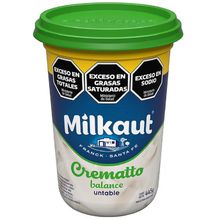 QUESO CREMA CREMATTO BALANCE MILKAUT X445G