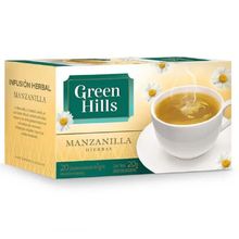 TE GREEN HILLS HIERBAS MANZANILLA X20UN