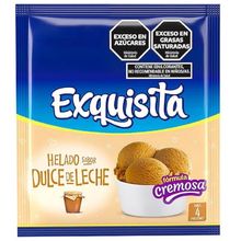 HELADO EXQUISITA DCE DE LECHE CREMOSO X52GR