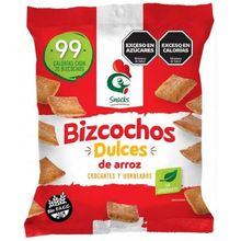 BIZCOCHOS ARROZ GALLO DULCE X100GR