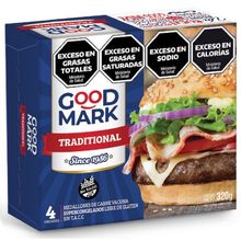 HAMBURGUESAS GOOD MARK TRADICIONAL X4UN