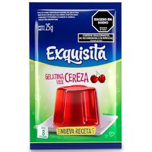 GELATINA EXQUISITA LIGHT CEREZA X 25 GR