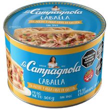 CABALLA LA CAMPAGNOLA EN ACEITE Y AGUA X300GR